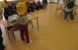 避難訓練おこないました