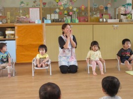 6月の誕生会ありました(^_-)-☆