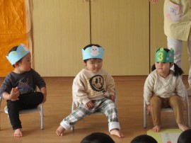 1月の誕生会(乳児)